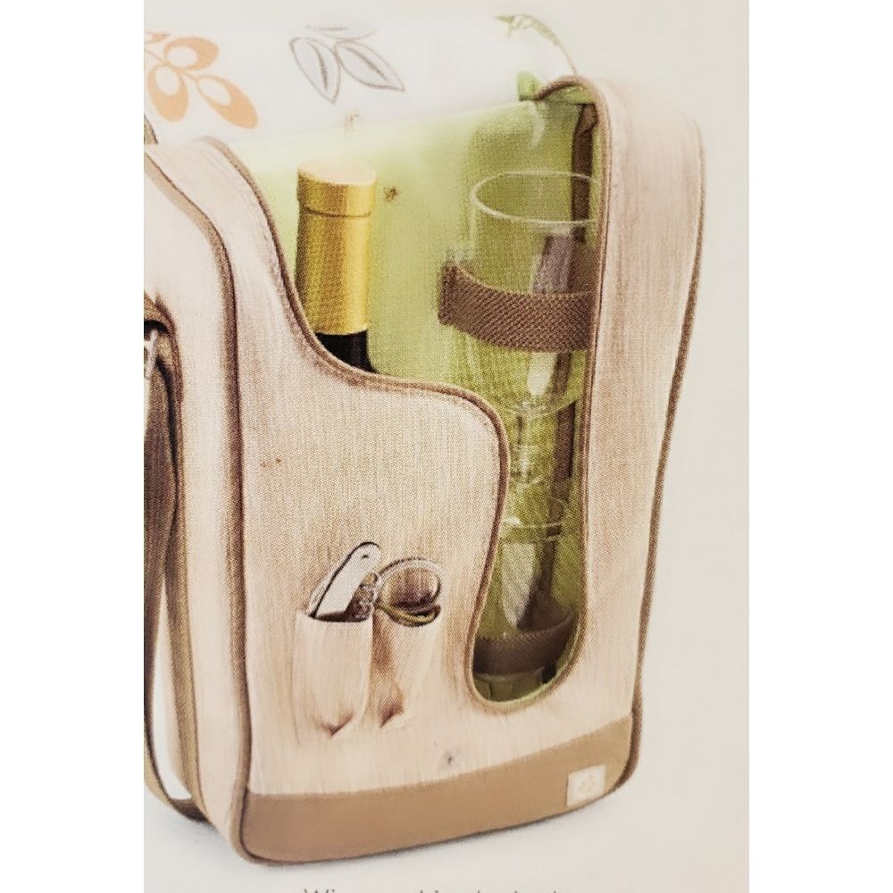 Picnic Time Barossa Deluxe Wine Tote